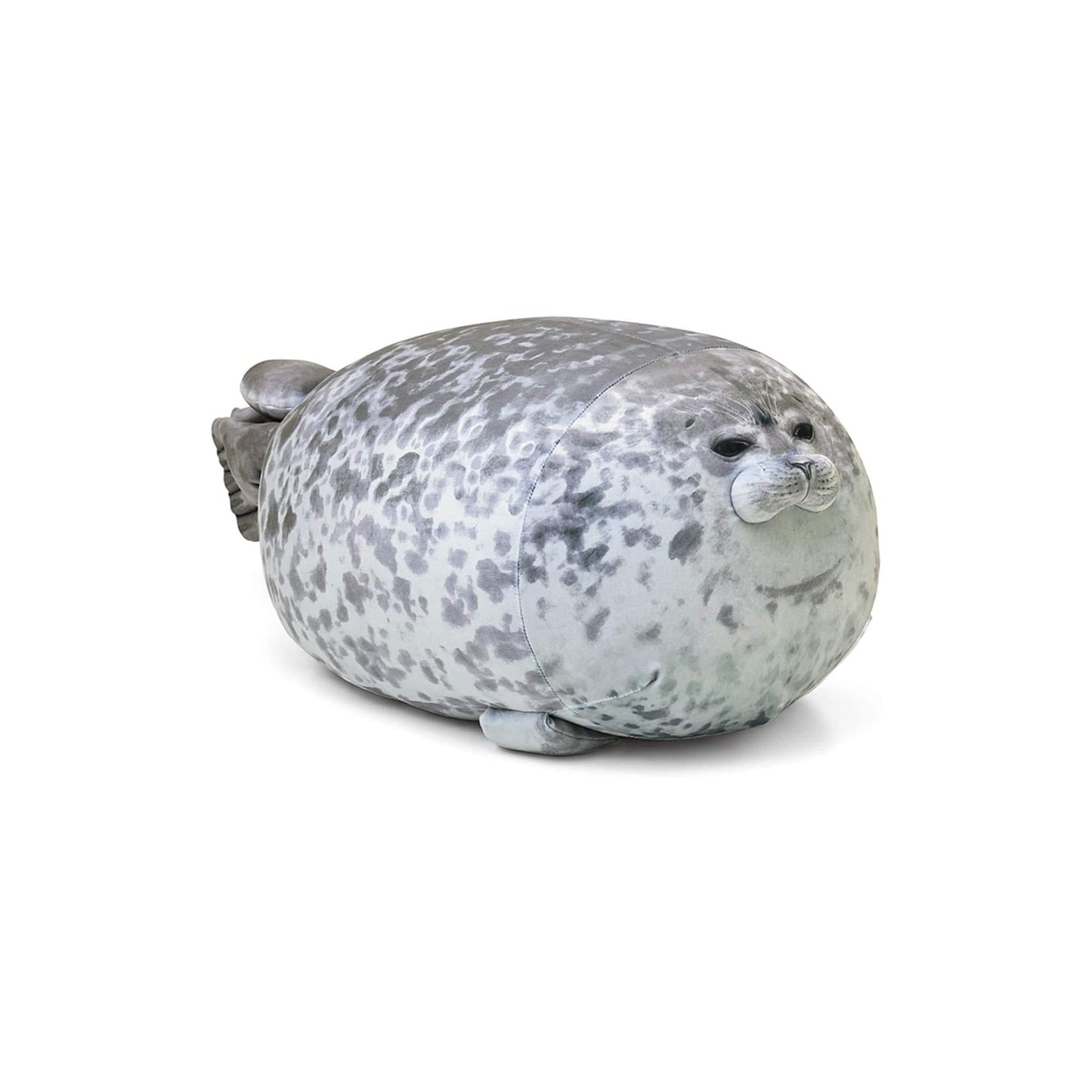 MerryXD Chubby Blob Seal Pillow,Stuffed Cotton Plush Animal Toy Cute Ocean Small(13 in)